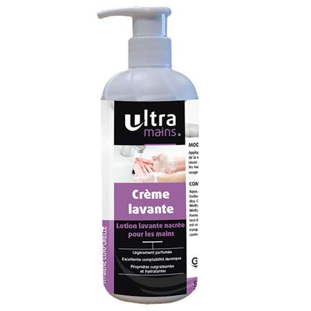 Image de ULTRA MAINS CREME LAVANTE FLACON POMPE 500ML