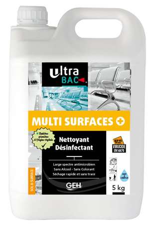 Image de ULTRA BAC MULTI SURFACES PLUS PAE PLUS 5L