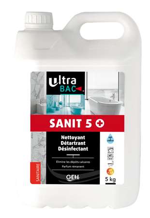 Image de ULTRA BAC NETTOYANT SANITAIRE SANI 5+ PAE 5L