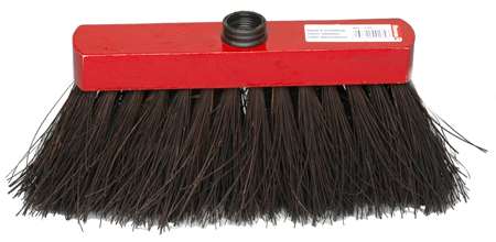 Image de BALAI PIASSAVA ROUGE NOIR 29CM DOUILLE A VIS