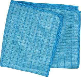 Image de PROWIPE LAVETTE MICROFIBRE MAGIC 500 BLEU 40x40 PAQUET x5