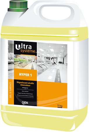 Image de ULTRA SYSTEME HYPER 1 DEGRAISSANT RENOVANT ALCALIN 5L