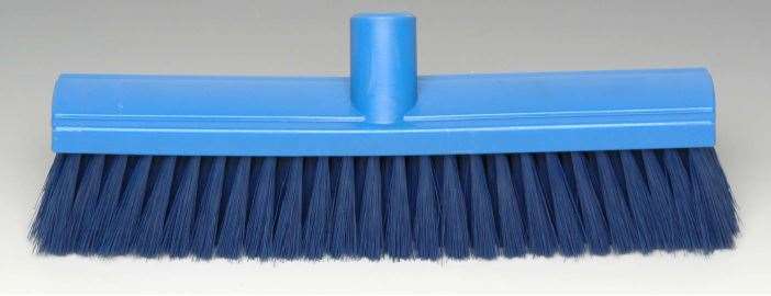 Image de BALAI DROIT 40CM ALIMENTAIRE BLEU RILSAN SOUPLE