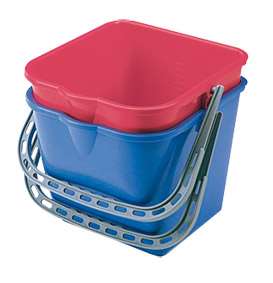 Image de SEAU PLAST CARRE 15L BLEU