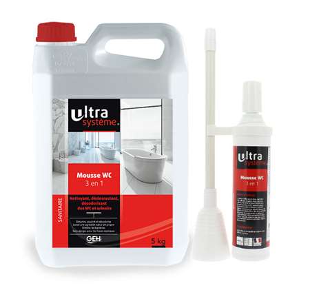 Image de ULTRA SYSTEME WC MOUSSE 3EN1 5L