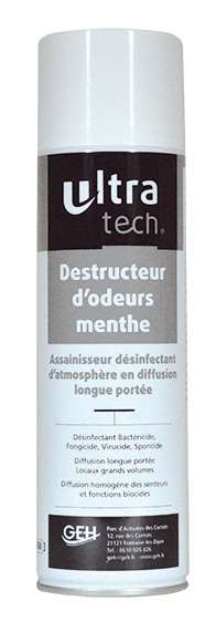 Image de ULTRATECH DESTRUCTEUR D'ODEURS MENTHE 500ML