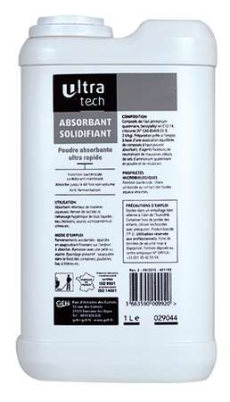 Image de ULTRATECH ABSORBANT SOLIDIFIANT 1L