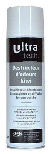 Image de ULTRATECH DESTRUCTEUR D'ODEURS KIWI 500ML