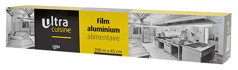 Image de BOITE ALUMINIUM ALIMENTAIRE 45cm RLX 200m