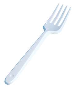 Image de FOURCHETTE PLASTIQUE PP PAQUET x100