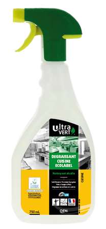 Image de ULTRA VERT NETTOYANT DEGRAISSANT CUISINE SPRAY 750ML