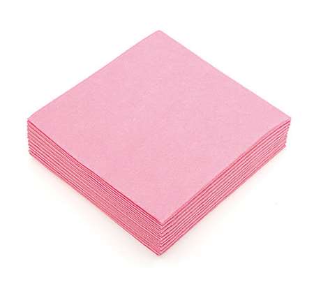 Image de PROWIPE LAVETTE NON TISSEE ROSE 38X38 PAQUET x10