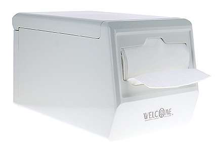 Image de SERVIETTE 1 PLI DECALE 27X30 ECOLABEL BLANC COLIS x4000