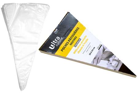 Image de POCHE PATISSIERE NEUTRE BOITE DISTRIBUTRICE x100