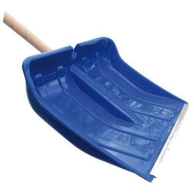 Image de POUSSOIR PLASTIQUE BLEU 53CM