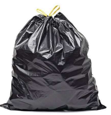 Image de SAC POUBELLE 50L NOIR STANDARD 16µ ROULEAU x25