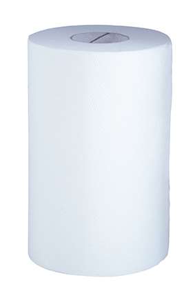 Image de BOBINE TIRAGE CENTRAL COMPACT 200F BLANC GAUFRE 2P COLIS x12