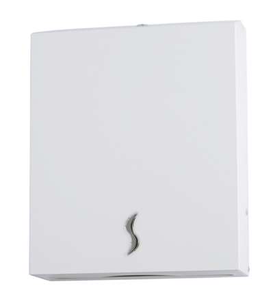 Image de MEDIAL DISTRIBUTEUR METAL BLANC ESSUIE-MAINS 400 FEUILLES