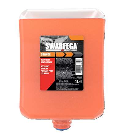 Image de SWARFEGA ORANGE SAVON ATELIER SANS SOLVANT CARTOUCHE 4L