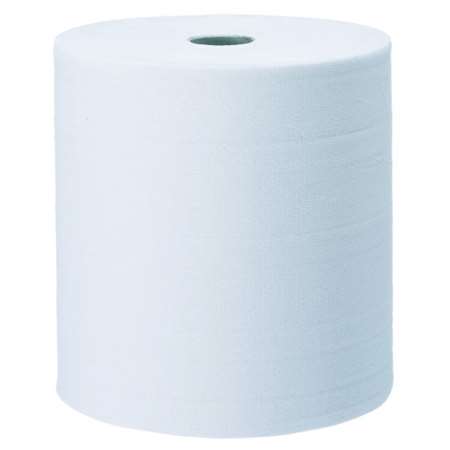 Image de BOBINE TIRAGE CENTRAL 450F BLANC GAUFRE 19,6x30 COLIS x6