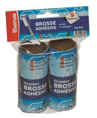 Image de RECHARGE POUR BROSSE HABIT ADHESIVE PAQUET x2