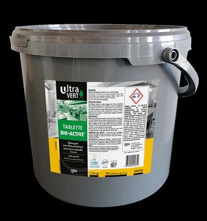 Image de TABLETTE LAVE-VAISSELLE BIO-ACTIVE ECOLABEL SEAU x150