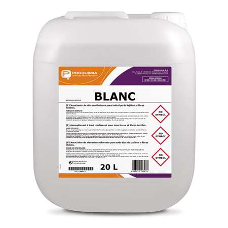 Image de PROQUIMIA BLANC ASSOUPLISSANT NEUTRALISANT LINGE 20L