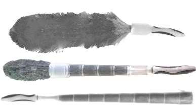 Image de PLUMEAU ANTISTATIQUE AVEC GAINE RETRACTABLE