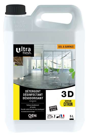 Image de ULTRAFRESH 3D CITRON VERT 5L