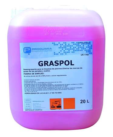 Image de PROQUIMIA DETERGENT DEGRAISSANT GRASPOL 20L