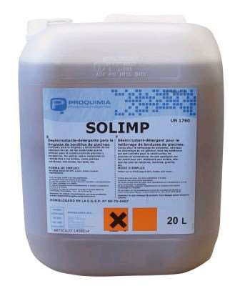 Image de PROQUIMIA DESINCRUSTANT ACIDE SOLIMP POUR MUR PISCINE 20L