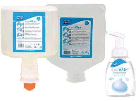 Image de DEB SAVON CLEAR FOAM WASH 1,2L COLIS x3 (DISTRI 235018)