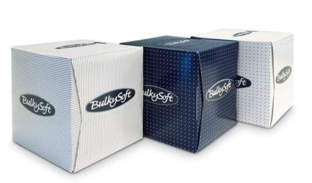 Image de MOUCHOIRS CUBE BULKYSOFT BOITE x90
