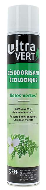 Image de DESODORISANT NOTES VERTES ECOLOGIQUE 600ML