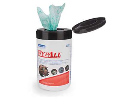 Image de LINGETTE NETTOYANTE WYPALL 27X27 SEAU DE 90