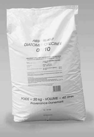 Image de ABSORBANT TERRE DE DIATOMEE 40L 20KG