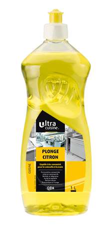Image de ULTRA CUISINE PLONGE CITRON FLACON 1L