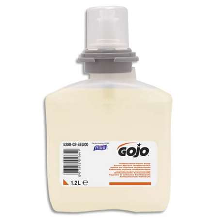Image de GOJO SAVON MOUSSE ANTIBACTERIEN 1200ML LTX COLIS DE 2