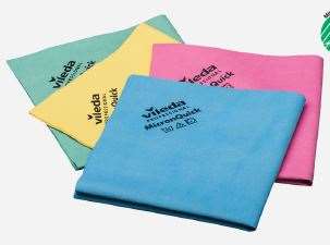 Image de VILEDA LAVETTE MICRONQUICK BLEU PAQUET x5