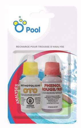 Image de RECHARGE TROUSSE ANALYSE CHLORE/PH