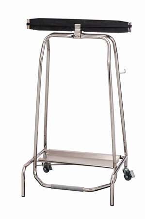 Image de CONTICLAP SUPPORT SAC MOBILE A PEDALE AVEC CLAPET INOX 110L