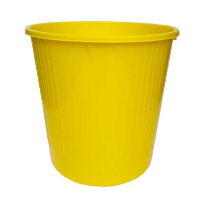 Image de CORBEILLE 14L JAUNE NON AJOUREE