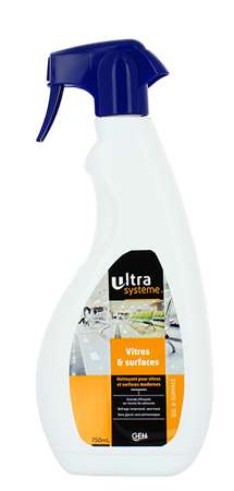 Image de ULTRA SYSTEME VITRES ET SURFACES COLIS 6x750ML