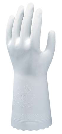 Image de SHOWA GANT PVC ALIMENTAIRE BLANC SANTE CHIMIE T8/M