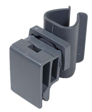 Image de SUPPORT ACCROCHE MANCHE BALAI POUR CHARIOT MODUL BLACK