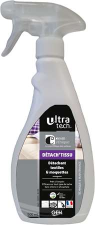 Image de ULTRATECH DETACH TISSU 500ML
