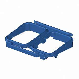 Image de SUPPORT DOUBLE SAC BLEU 2x70L POUR CHARIOT
