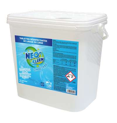 Image de LESSIVE NEO KLEEN TABLETTES LINGE DESINFECTANTE x125