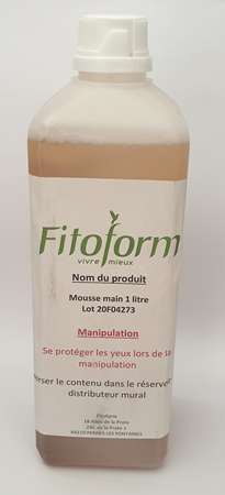 Image de IXIENE BIO MOUSSE ASSAINISSANTE MAINS 1L