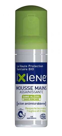 Image de IXIENE BIO MOUSSE MAINS ASSAINISSANTE 50ML